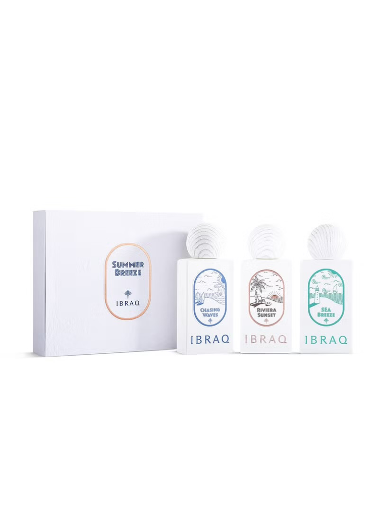 IBRAQ/ Ibraheem Alqurashi -  Summer Breeze Mini Collection 3x10ml : ابراق عطور ابراهيم القرشي مجموعة الصيف ميني 