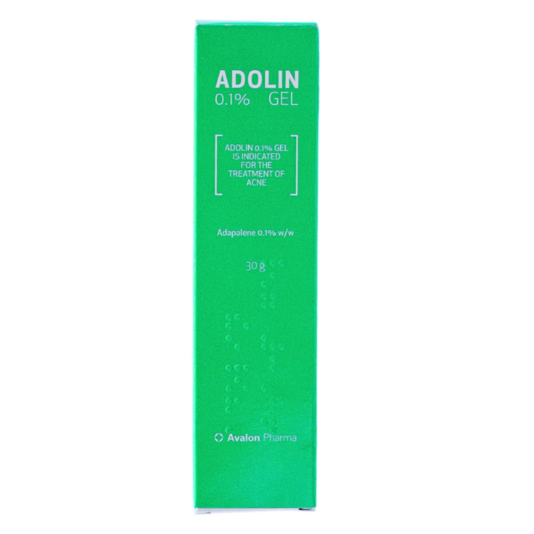 Adolin Adapalene Gel 0.1% for Acne 30g : جل ادولين للحبوب 
