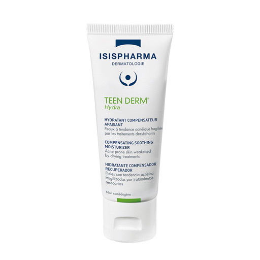 Isispharma/ TEEN DERM Hydra 40ml : ايزيس فارما تين ديرم هيدرا كريم مرطب للبشرة المعرضة للحبوب 