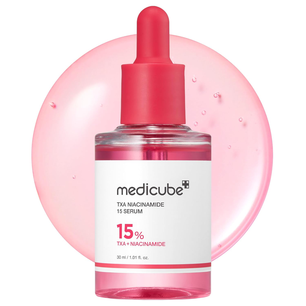 [CUBE/017] Medicube/ TXA+Niacinamide 15% Glow Facial Serum 30ml : ميديكيوب سيروم النياسيناميد وحمض الترانيكساميك