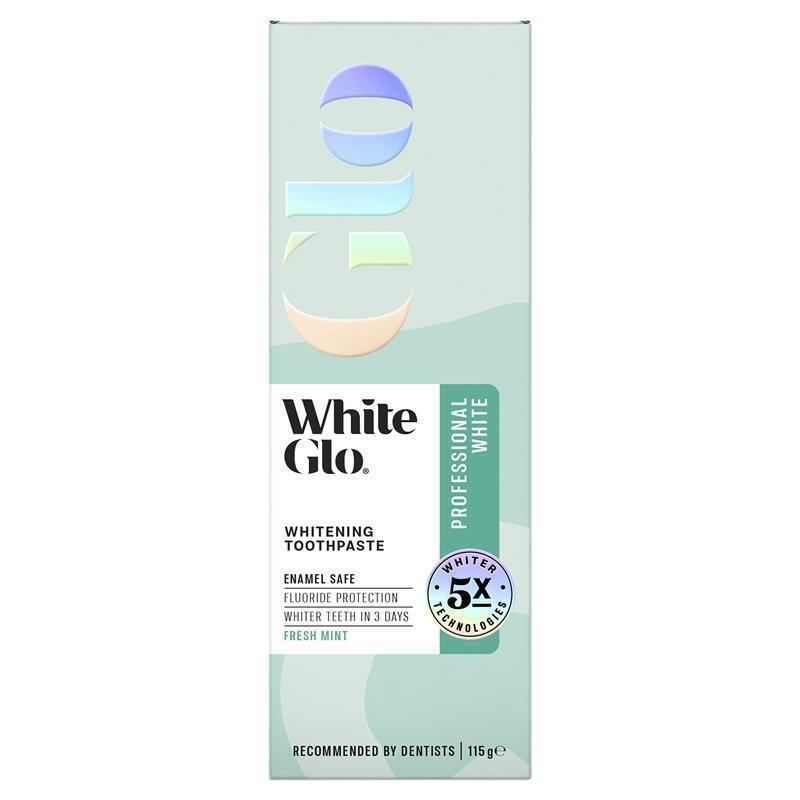 White Glo/ Whitening Toothpaste 205g : وايت كلو معجون الاسنان المبيض الاحترافي