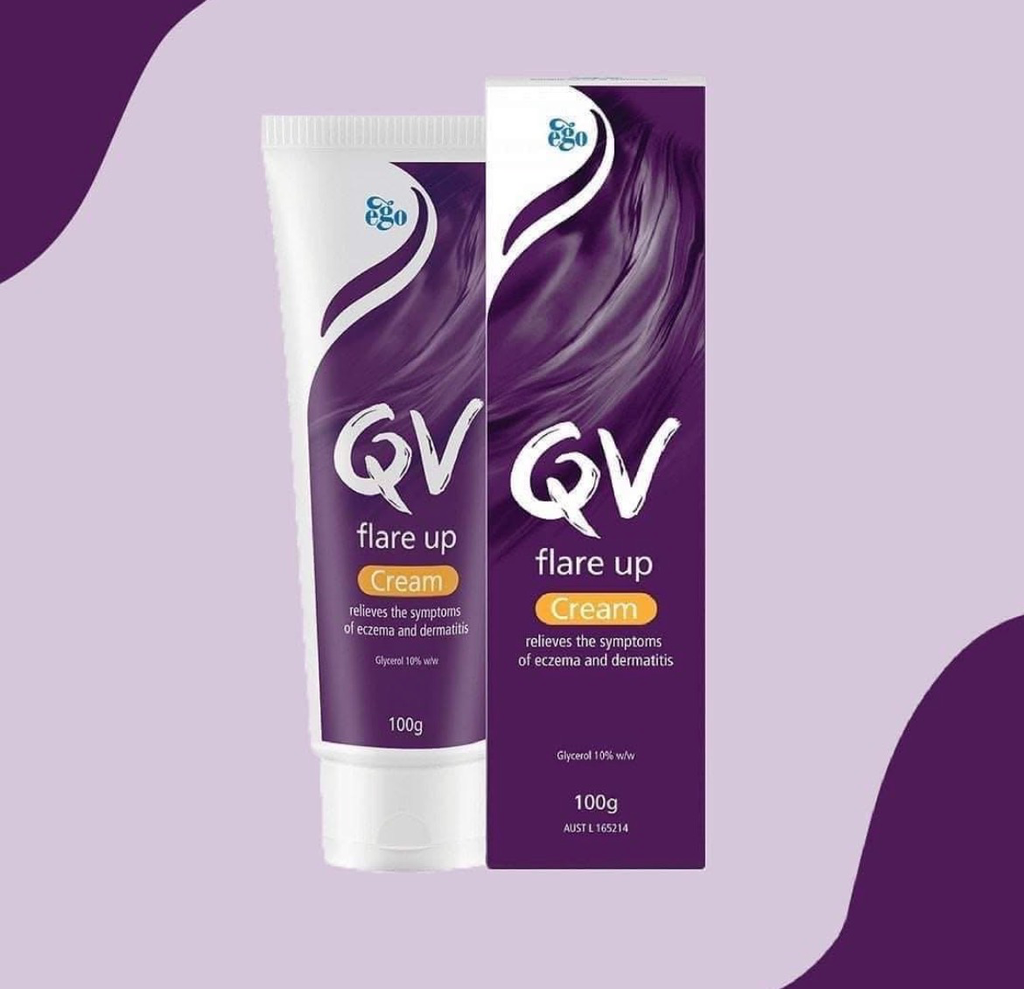 [QV/014] QV/ Flare Up Cream 100g : كيوفي كريم للاكزما 