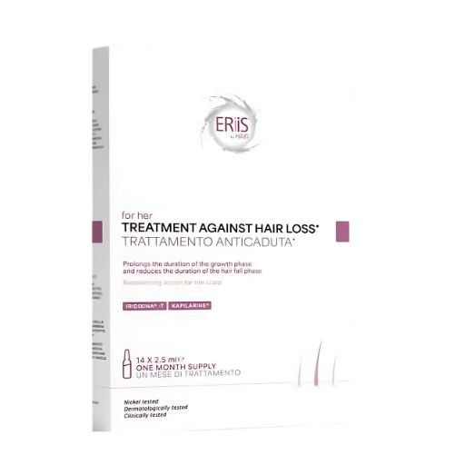 Eriis/ Anti Hair Loss Treatment For Woman 2.5ml x 14 Vials : ايريس امبولات معالج الشعر للنساء 
