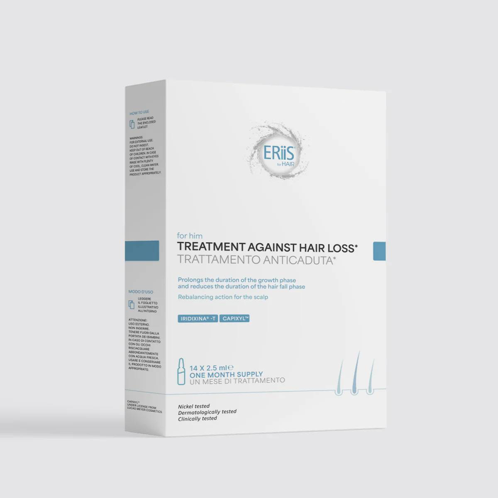 ERIIS/ Hair Treatment for Men 2.5ml x 14 VIALS : ايريس امبولات معالج الشعر للرجال 
