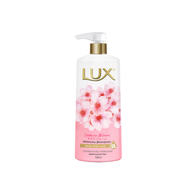 LUX/ body wash 500ml : غسول جسم لوكس  (Sakura Bloom 🌸)