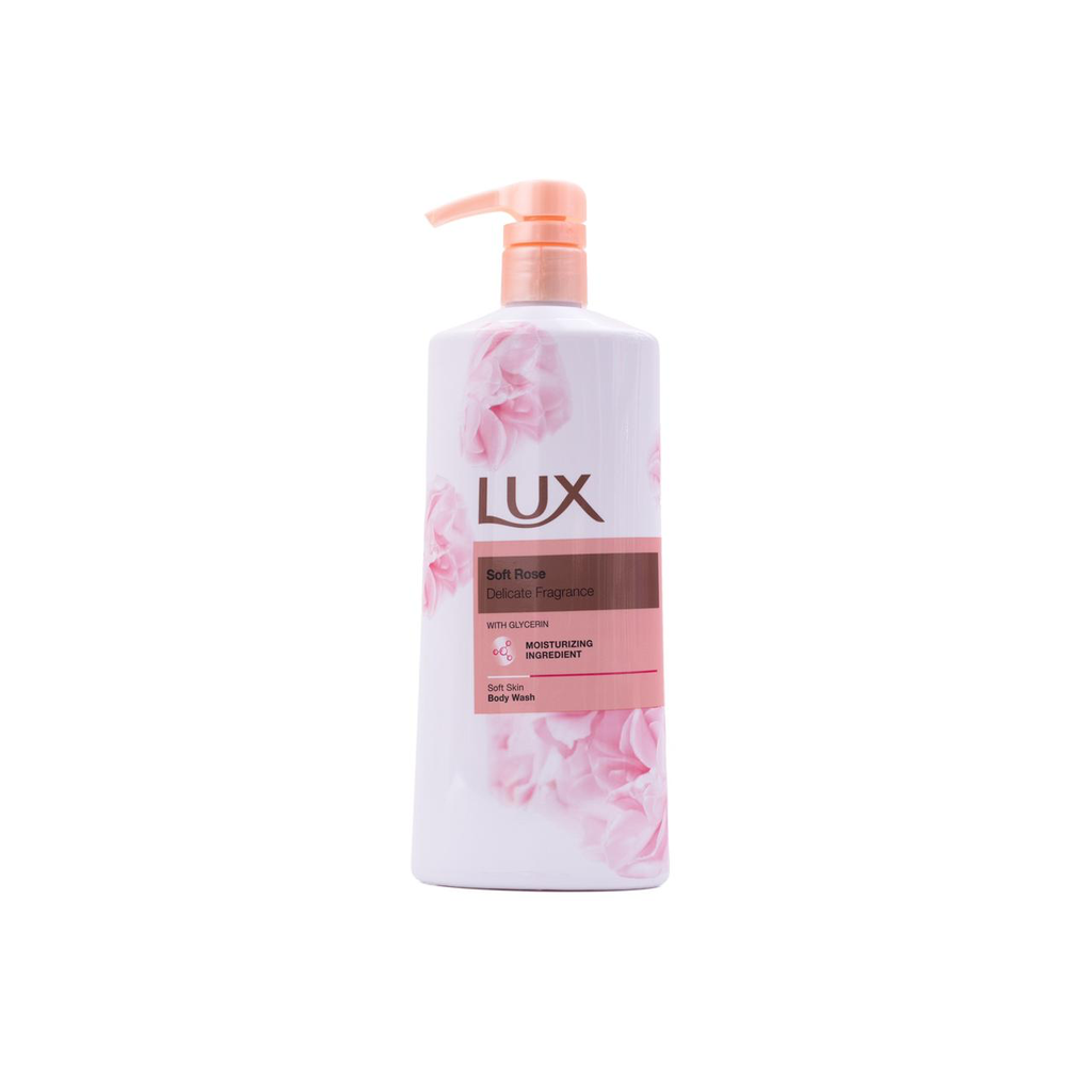 LUX/ body wash 600ml : غسول جسم لوكس (Soft Rose 🌷)