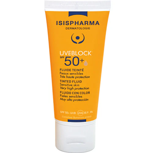 [Pharma/022] IsisPharma/ UVEBLOCK Suncream Fluid Tinted DPF50+ : 