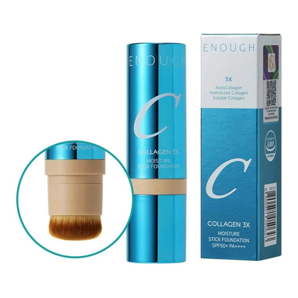 ENOUGH/ Collagen 3X Moisture Stick Foundation SPF50+ : 