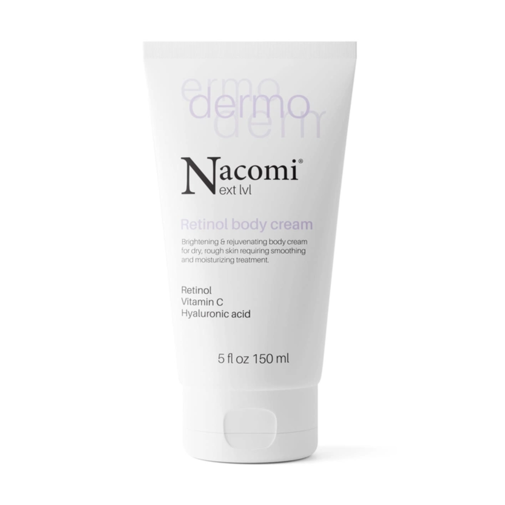 [NCM/005] Nacomi/ Next Level Retinol, Vitamin C, Hyaluronic Acid Body Cream 150ml : 