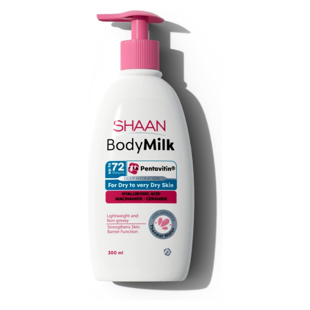 Shaan body milk for Dry to Very Dry Skin 300 ml : 