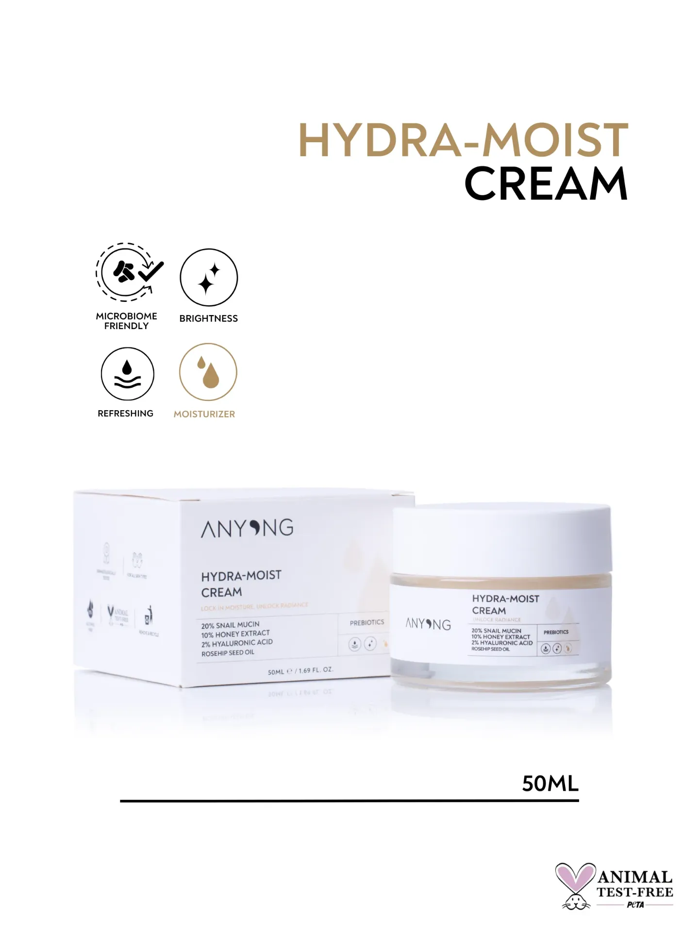 [ODOO-3098] Anyong / hydra-moist cream 50ml 