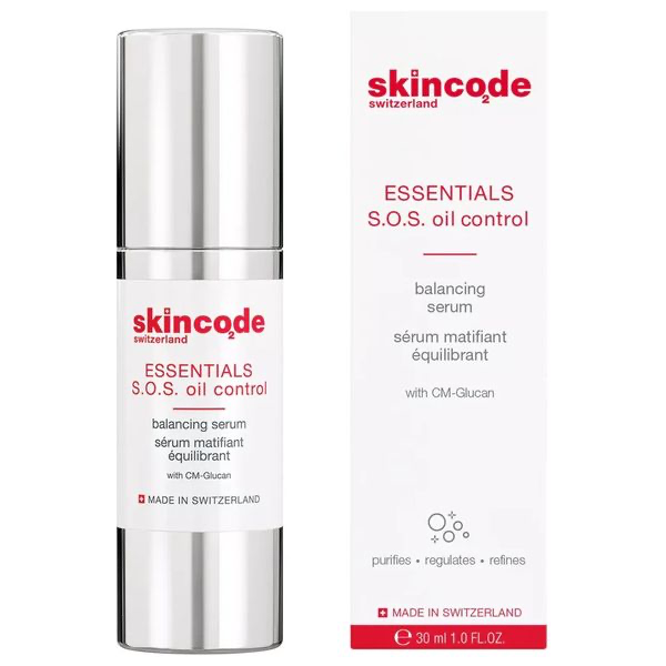 [ODOO-3102] Skincode / essentials s.o.s oil control balancing serum 30ml- سيروم تحكم بزيوت البشرة 