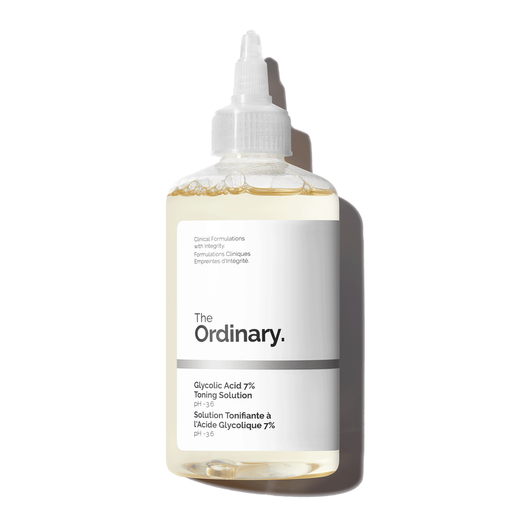 The Ordinary/ Glycolic Acid 7% Toner 240ml :  اوردنري تونر الكلايكوليك أسد الحجم الكبير