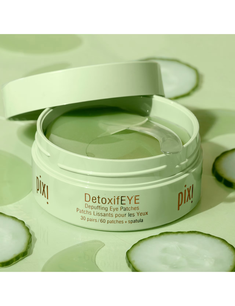 [ODOO-3242] Pixi /Detoxif eye Hydrating And Depuffing Eye Patches - 60pcs | بيكسي رقائق تحت العين المرطبة و المضادة للتورم - 60 قطعة