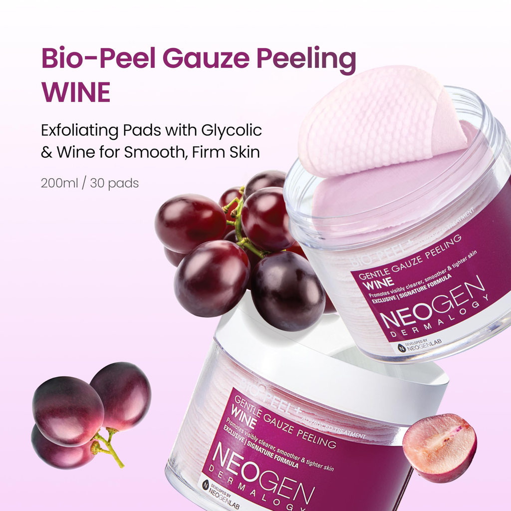 [ODOO-3537] NEOGEN / bio peel gauze peeling wine 30pads- نيوجين وسائد للتقشير