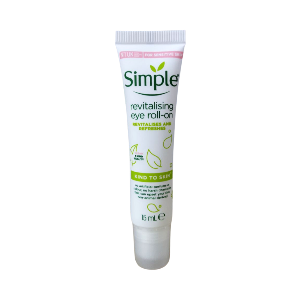 Simple / kind to skin revitalising eye roll on / 