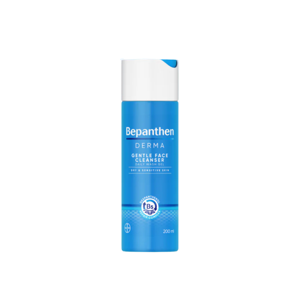 [ODOO-3606] Bepanthen / Derma gentle face cleanser for dry and sensetive skin 200ml-غسول بيبانثين اليومي للبشرة الجافة والحساسة 