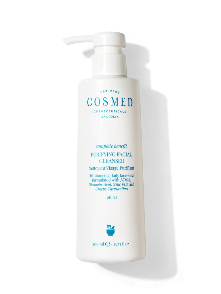 Cosmed / complet benefit purifying facial cleanser gel 200ml- غسول كوزميد  