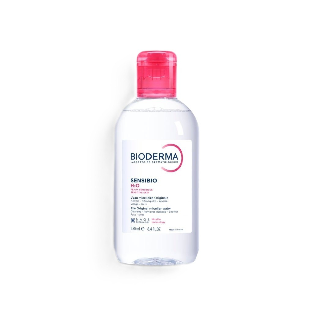 [ODOO-3647] Bioderma/ Sensibio H2O Micellar Water Makeup Remover 250ml : بايوديرما مزيل مكياج ميسيلار للبشرة الحساسة