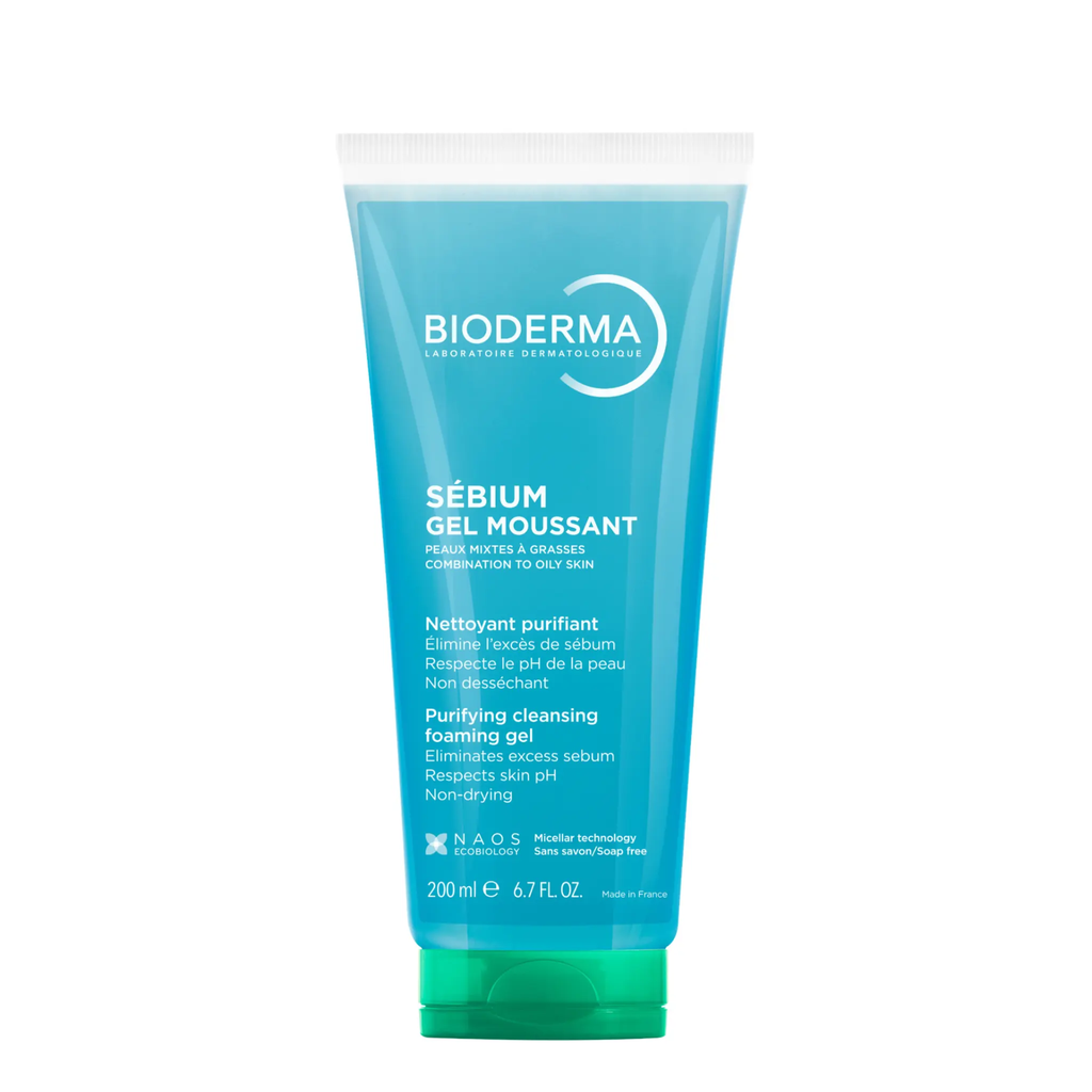 BIODERMA / Sebium Purifying Cleansing Foaming Gel 200ml | بيوديرما غسول جل للبشرة الدهنية
