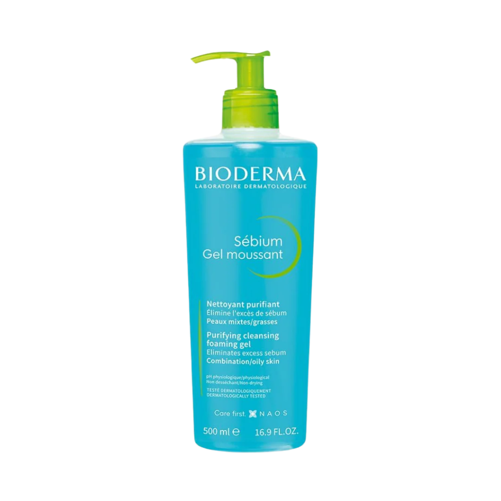 BIODERMA / Sebium Purifying Cleansing Foaming Gel 500ml | بيوديرما غسول جل للبشرة الدهنية