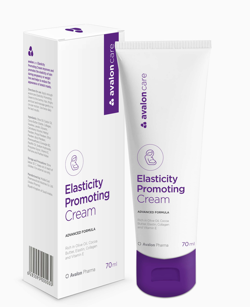 Avalon / elasticity promotion cream 70ml- كريم افلون غني بالكولاجين يساعد على تعزيز مرونة الجلد والحد من ضهور التشققات 