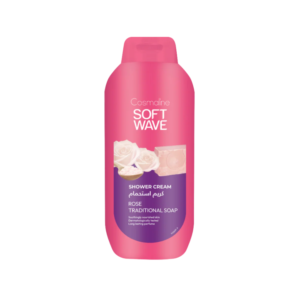 Cosmline / soft wave shower 650ml - غسول استحمام سوفت ويف من كوزمالين 