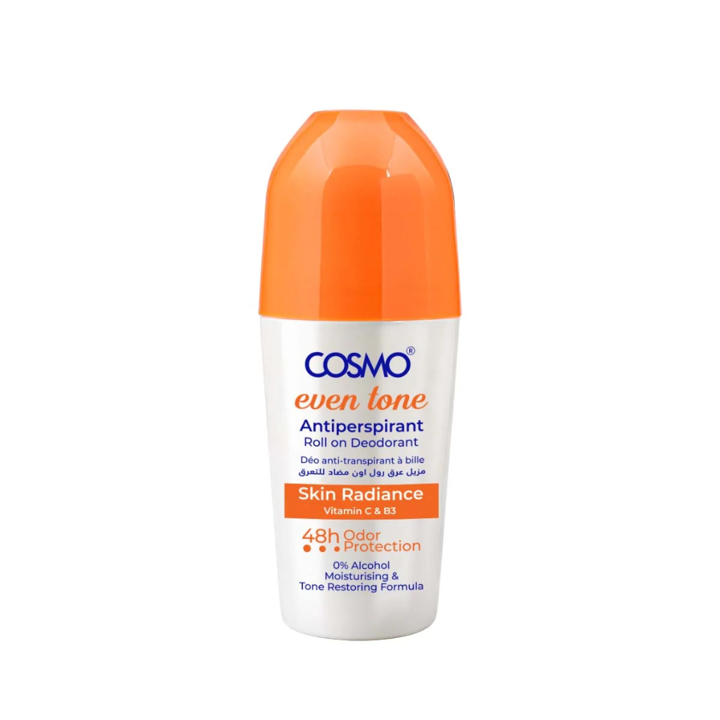 Cosmo / even tone anti-perspeirant roll on deodrant 48H - مزيل التعرق من كوزمو 