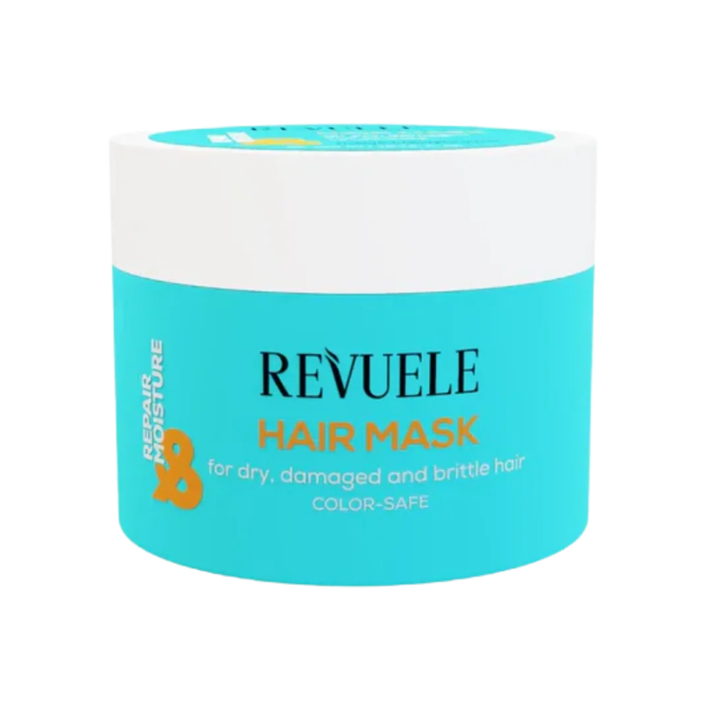 Revuele / Repair & Moisture Mask for Restoring and Moisturizing Hair - 300ml | ريفويل قناع لترميم و ترطيب الشعر - 300 مل