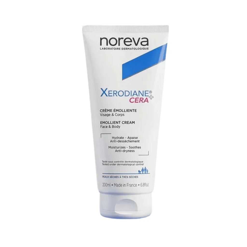[ODOO-3747] Noreva Xerodiane Cera+ Emollient cream face and body - 200ml |نوريفا كريم مرطب للوجه والجسم - 200مل