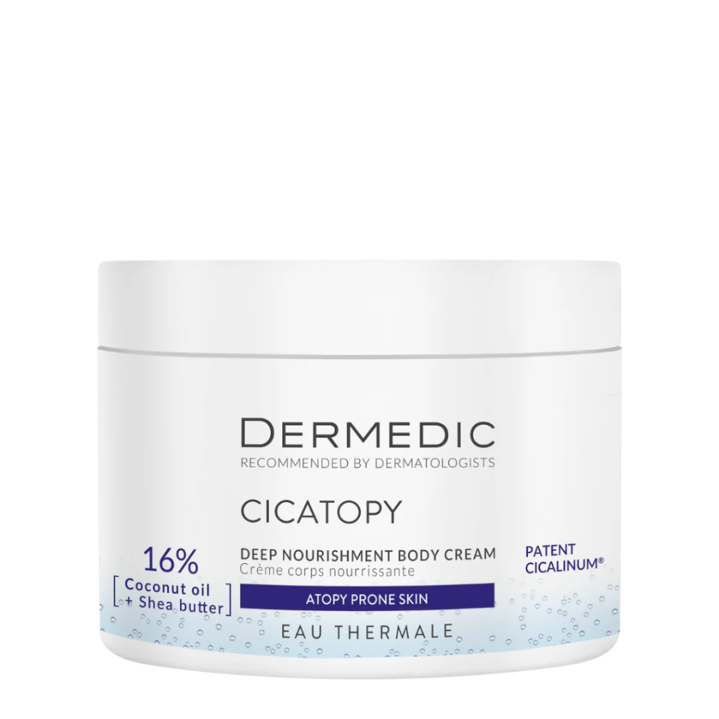 DERMEDIC Cicatopy Deep Nourishing Body Cream - 225 ml | ديرمديك كريم مرمم للجسم بعد ليزر -225 مل