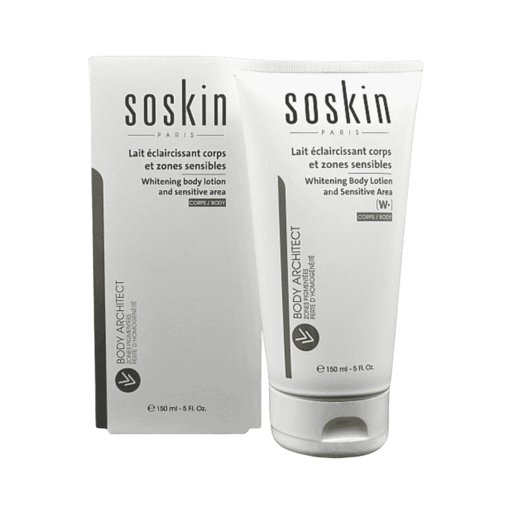 [ODOO-3751] Soskin Whitening Body Lotion And Sensitive Area - 150ml | سوسكين لوشن مفتح للجسم و المناطق الحساسة - ١٥٠ مل