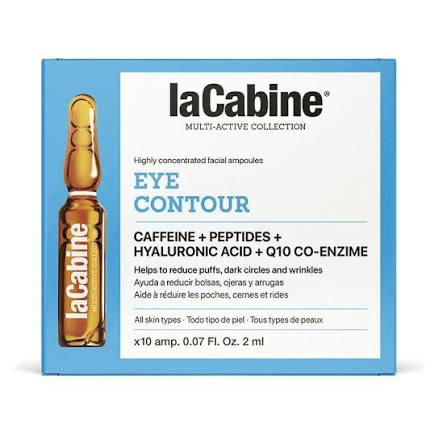 [ODOO-3777] LaCabine / eye contour caffeine & peptides & hyaluronic acid &enzyme& coQ10- امبولات لا كابيني للهالات غنية بالكافيين والهيالورونك اسد 10amp
