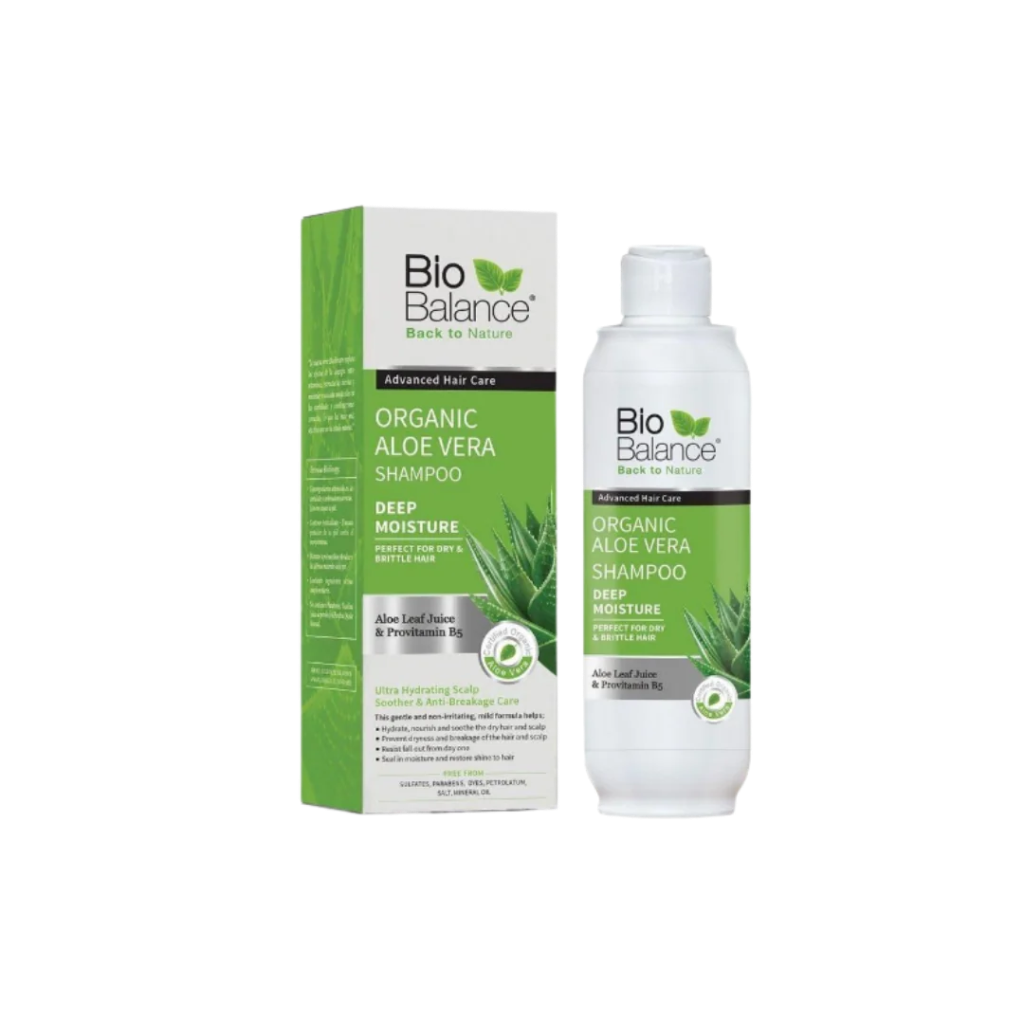 Bio Balance / Organic Aloe Vera Shampoo - 330ml | بايو بالانس شامبو الشعر الجاف والهش بالالوفيرا -330 مل