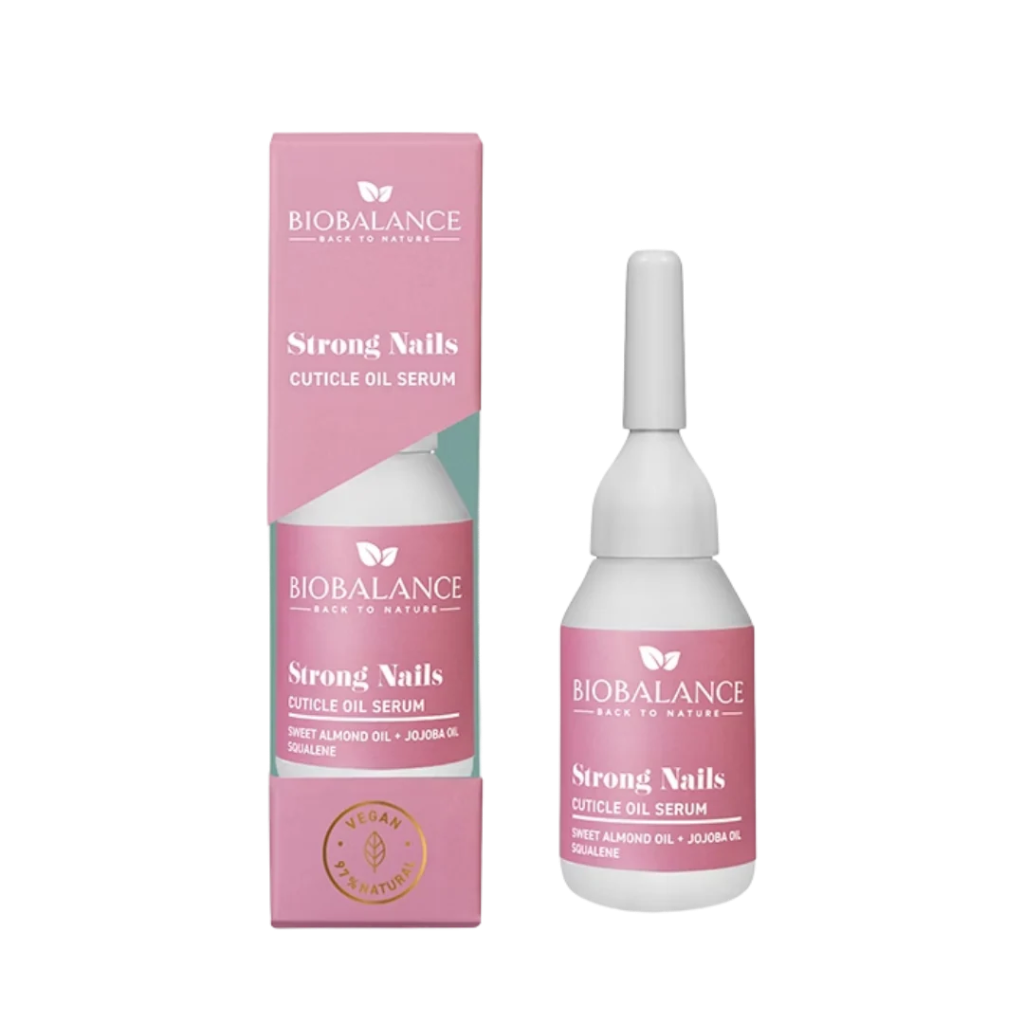 Bio Balance / Strong Nails Cuticle Oil Serum - 10ml | بايوبالانس سيروم زيتي للأظافر والجلد المحيط بها - 10 مل