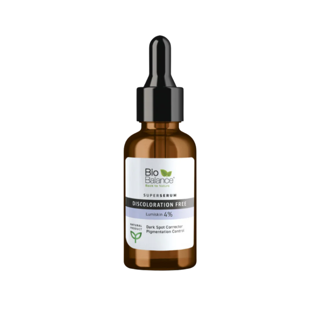 Bio Balance / Discoloration Free Lumiskin 4% Super Serum - 30 ml |بايو بالانس سيروم لومسكين معالج للتصبغ والكلف - 30 مل