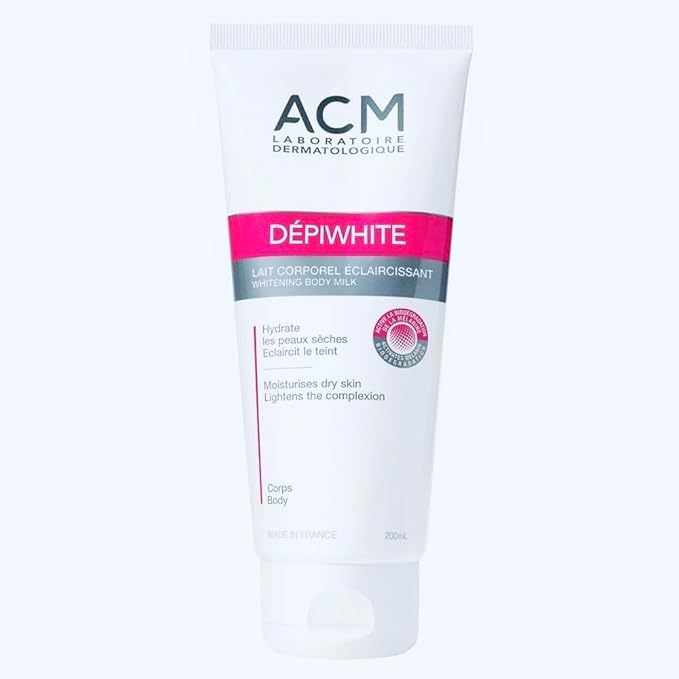 [ACM/075] ACM/ DPIWHITE Body Milk 200ml: كريم مفتح معالج فرط تصبغ الجسم
