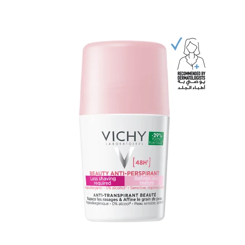 VICHY / Specs Vichy Deo Beauty Antiperspirant 48h - 50ml | فيشي مزيل تعرق لمدة 48 ساعة - 50 مل