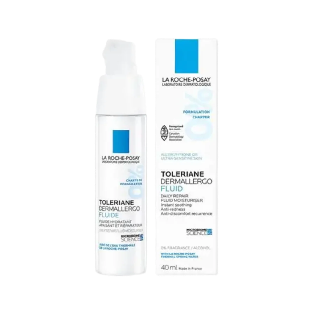 LAROCHE-POSAY Toleriane Dermallergo Fluid Moisturiser - 40ml | لاروش بوزيه مرطب سائل خفيف ومهدئ -40مل
