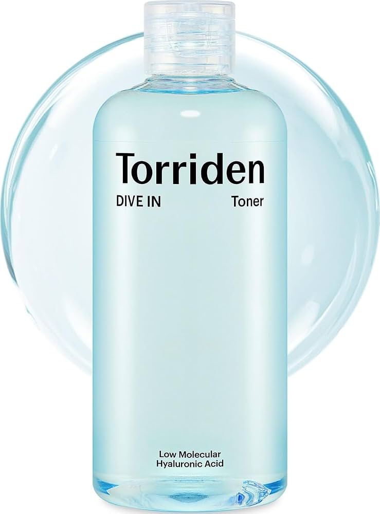 Torriden / dive in low molecular hyaluronic acid toner 300ml  - تونر توردين بالهيالورونك اسد لتنظيف وترطيب البشرة 