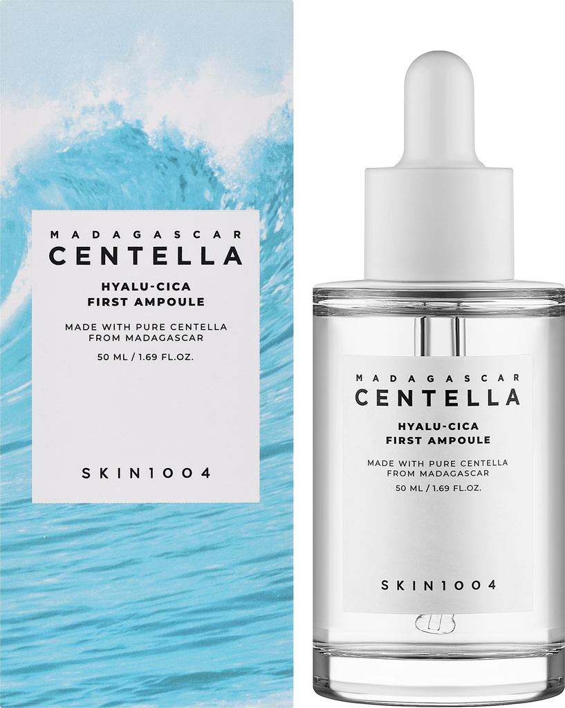 SKIN1004 / Madagascar Centella Hyalu-Cica First Ampoule 50ml -امبولة ترطيب البشرة بحمض الهايلرونك