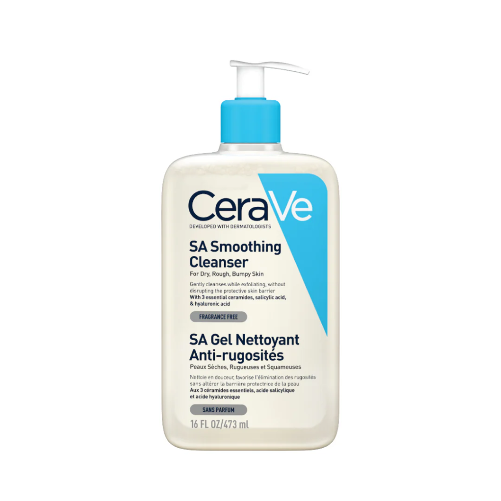 CeraVe / SA Smoothing Cleanser For Dry, Rough, And Bumpy Skin With Salicylic Acid - 473ml | سيرافي غسول ساليسليك اسيد - 473 مل
