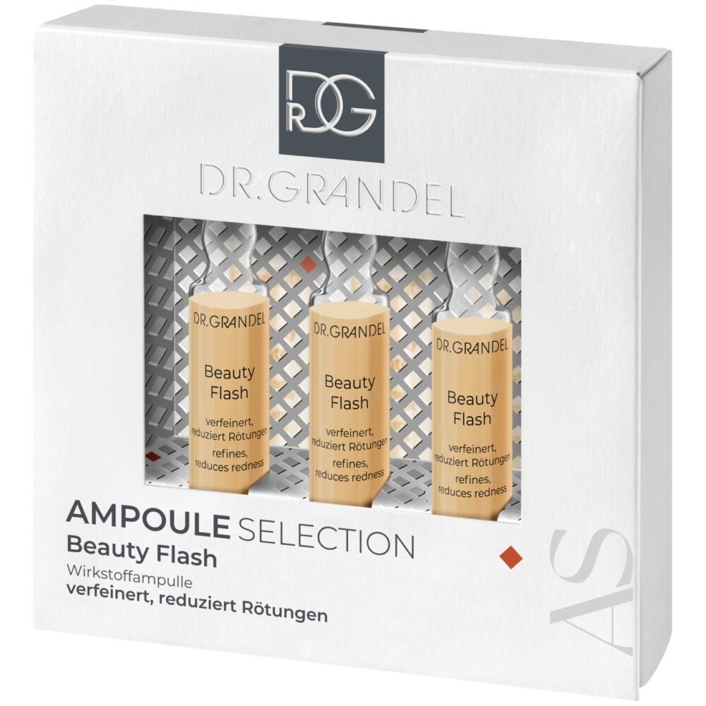 Dr. Grandel / Beauty Flash Ampoules is a balancing, smoothing and refining concentrate for all skin types 3amp