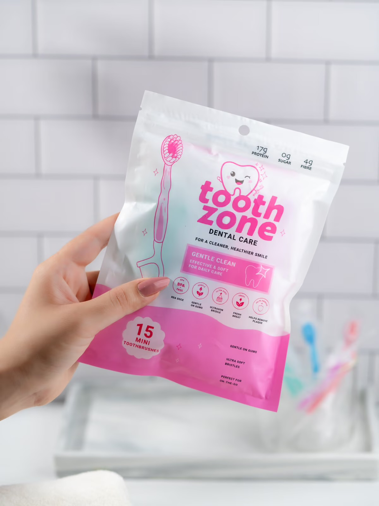 Tools & Cases Tooth Zone Dental Care - 15 Mini Toothbrushes | فرش اسنان مصغرة - 15 فرشة