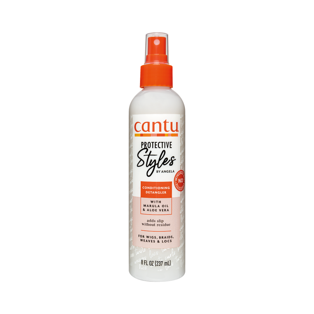 Cantu Protective Styles Conditioning Detangler 237ml- كريم الشعر من كانتو لفك التشابكات 
