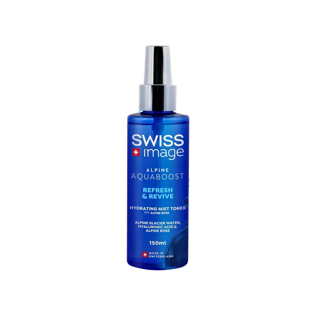 [ODOO-3911] SWISS IMAGE / Alpine Aquaboost Hydrating Mist Toner 150ml - رذاذ تونر مرطب ومعزز لإشراقة البشرة