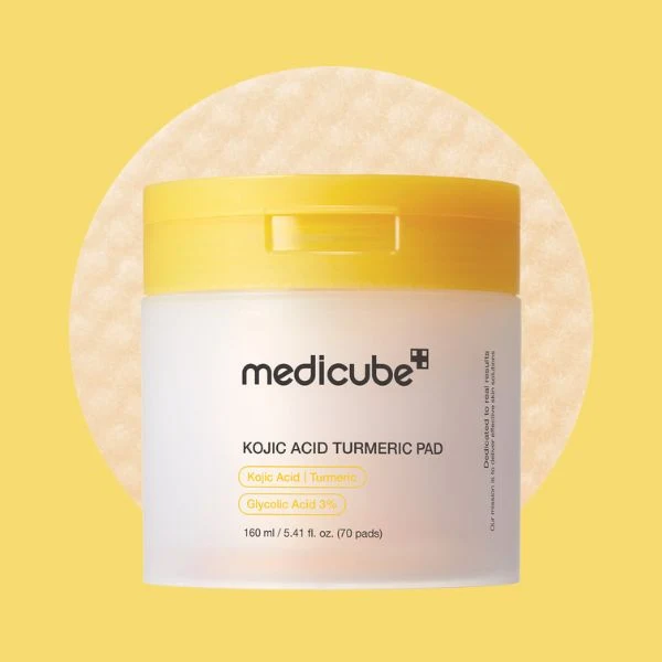 Medicube / Kojic Acid Turmeric Pad بادز ميديكوب بحمض الكوجيك والكركم