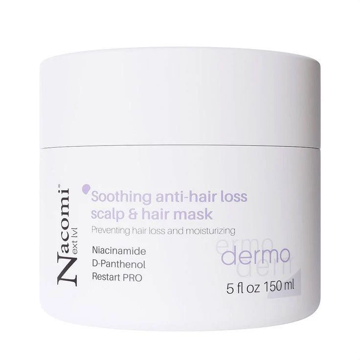 Nacomi / Dermo Soothing Mask for Scalp and Hair - 150ml  ناكومي ماسك مهدئ لفروة الرأس والشعر - 150مل