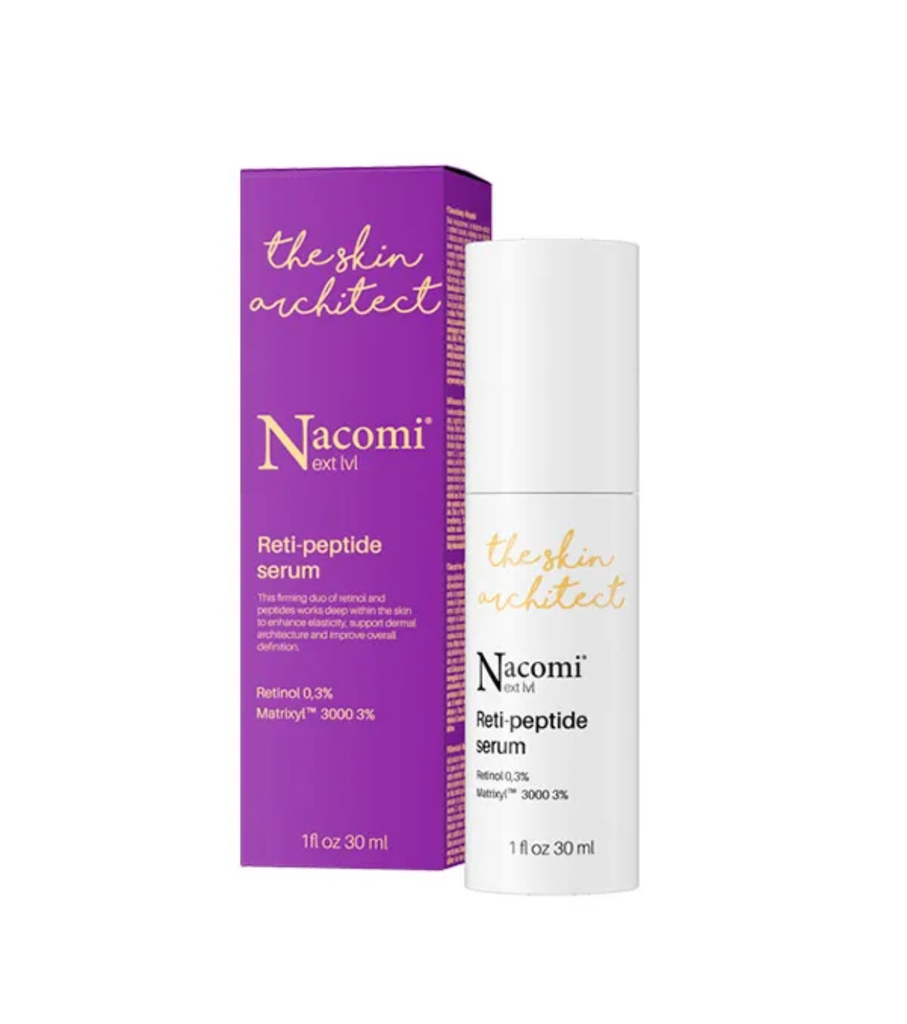 Nacomi / next level reti-peptide face serum / سيروم ناكومي ريتنول 0.3% و ببتايد 