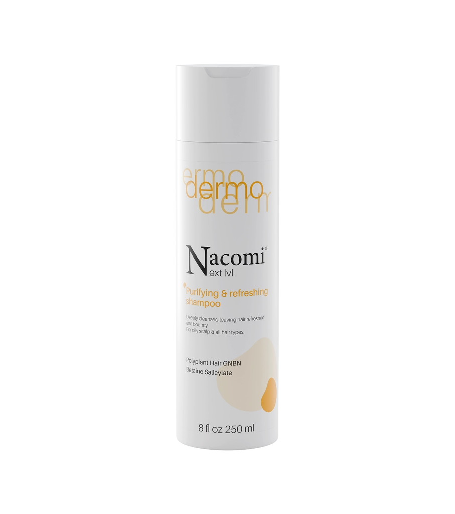 Nacomi / Dermo Purifying And Refreshing Shampoo - 250ml  ناكومي شامبو منقٍ ومنعش للشعر 250 ml